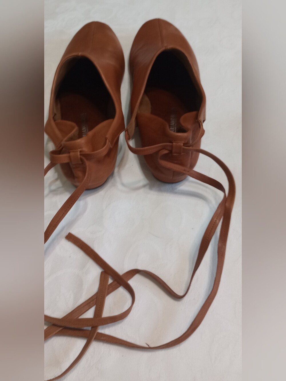 Mariano Bress Leather Ankle-Tie Shoes - Picture 7 of 10